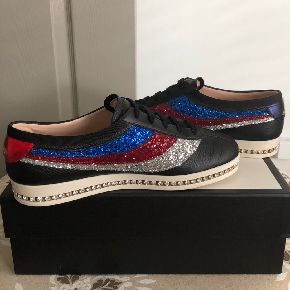 Gucci Leather Sneakers - Women’s - 38.5/US 8.5